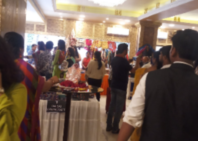 Visitors exploring lifestyle products at Exhibition Centre