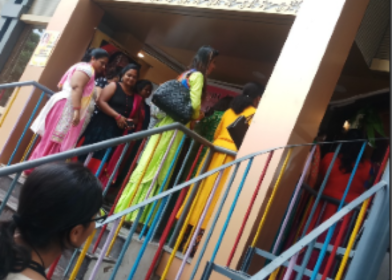 Crowd enjoying cultural event at Radiance lifestyle exhibition